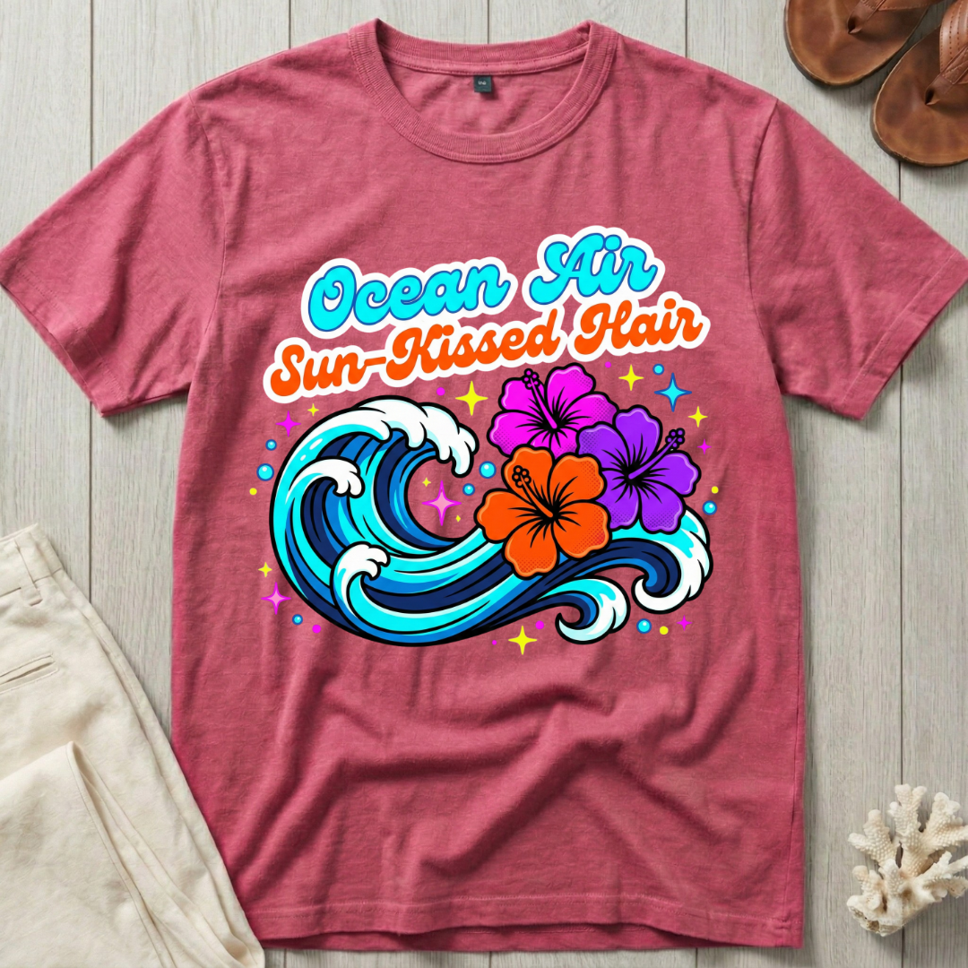 Ocean Air · Sun-Kissed Hair T-Shirt