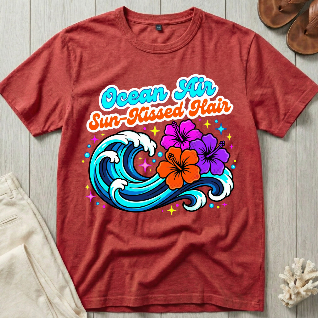 Ocean Air · Sun-Kissed Hair T-Shirt