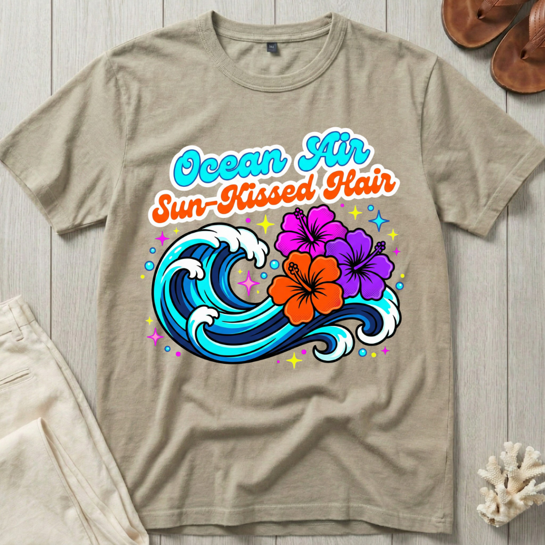 Ocean Air · Sun-Kissed Hair T-Shirt