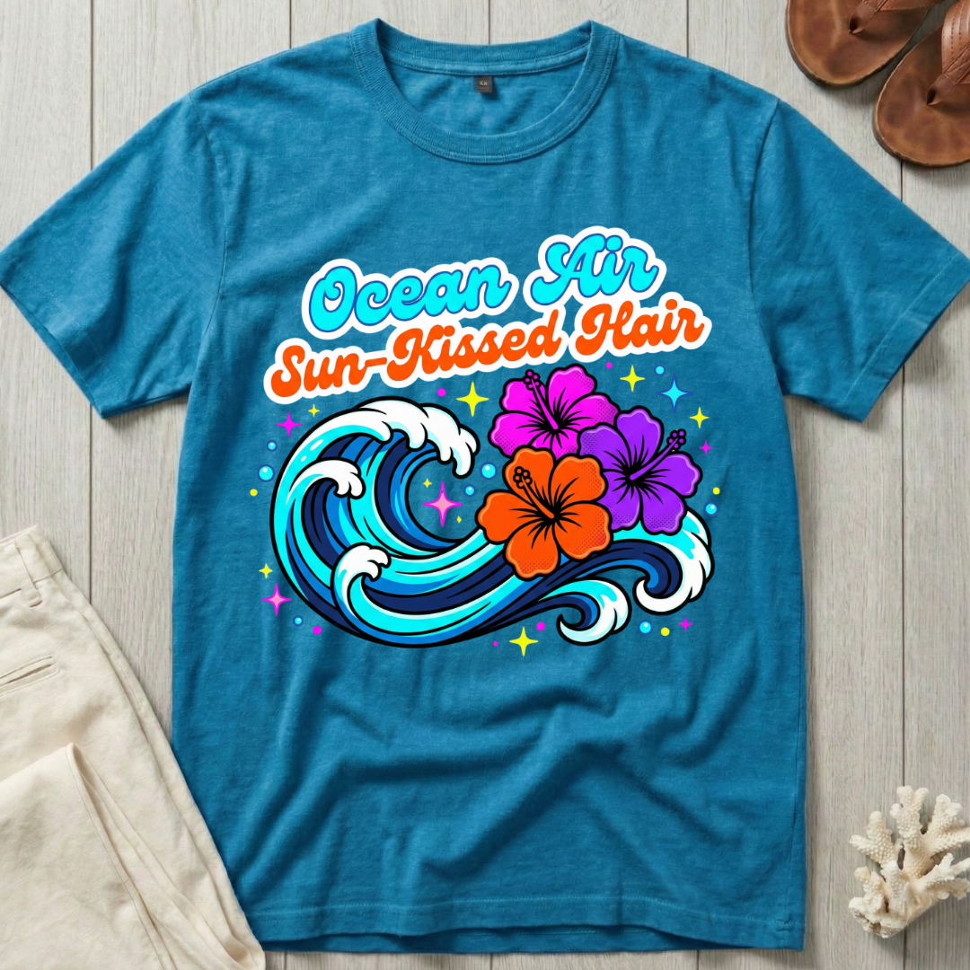 Ocean Air · Sun-Kissed Hair T-Shirt