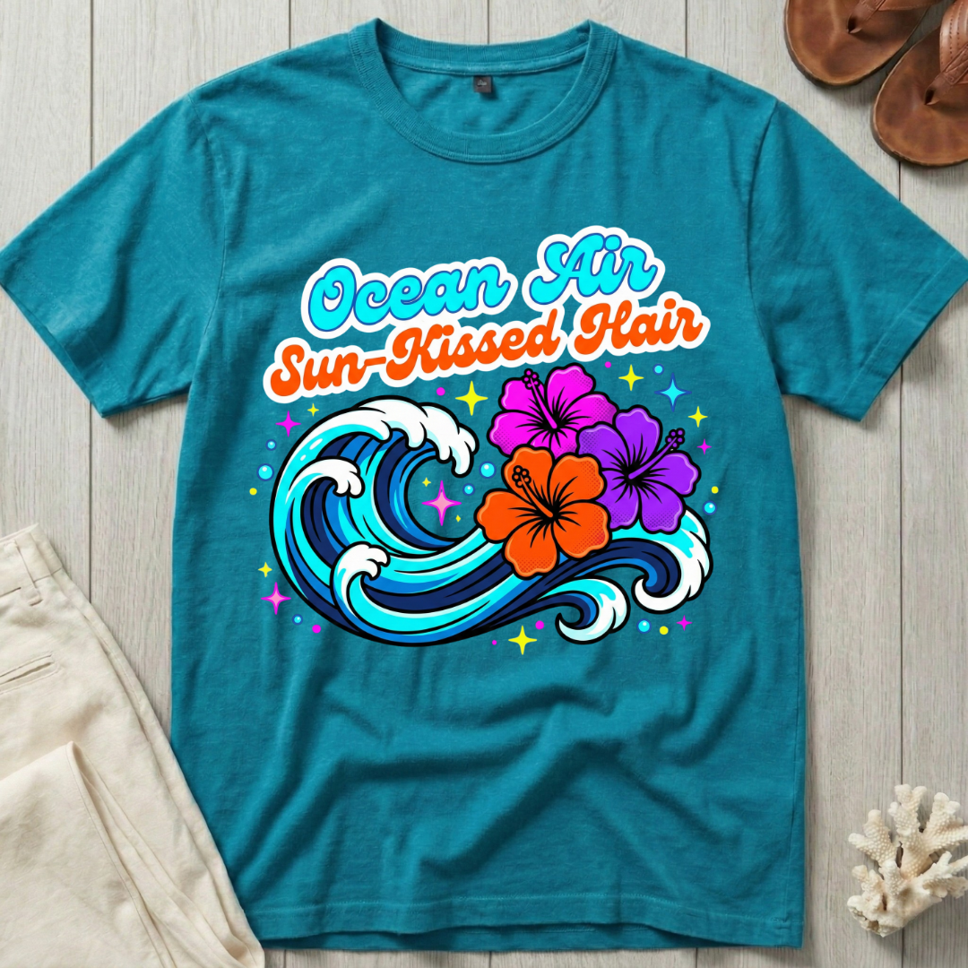 Ocean Air · Sun-Kissed Hair T-Shirt