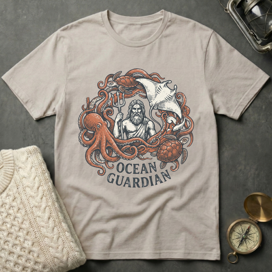 Ocean Guardian in His Element T-Shirt
