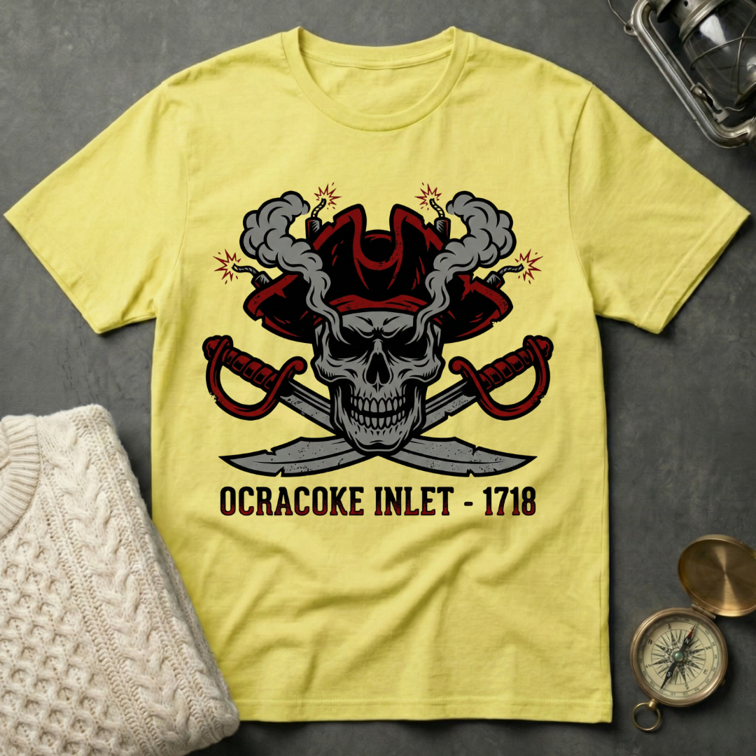 Ocracoke Inlet · 1718 T-Shirt