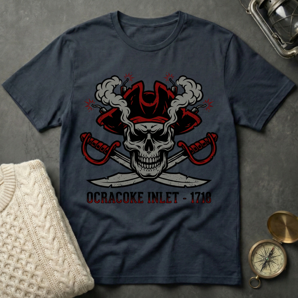 Ocracoke Inlet · 1718 T-Shirt
