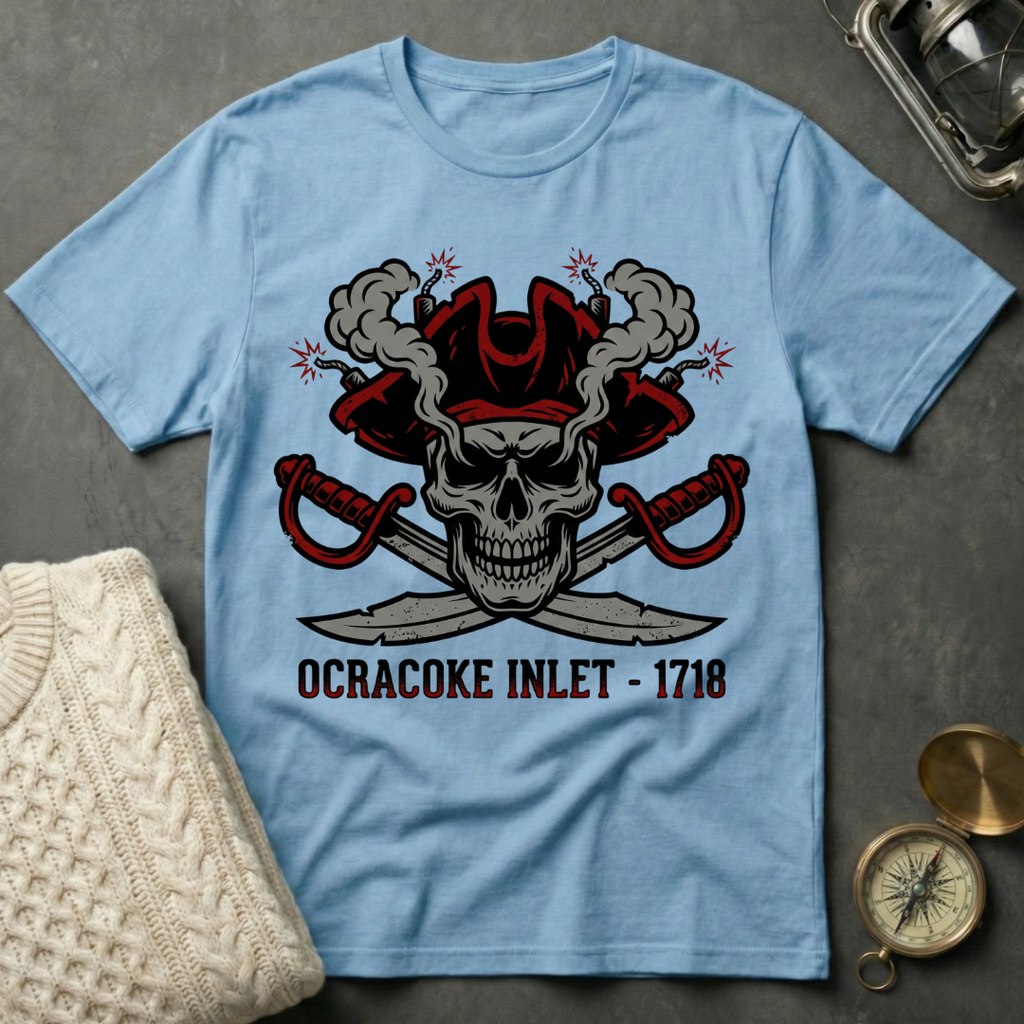 Ocracoke Inlet · 1718 T-Shirt