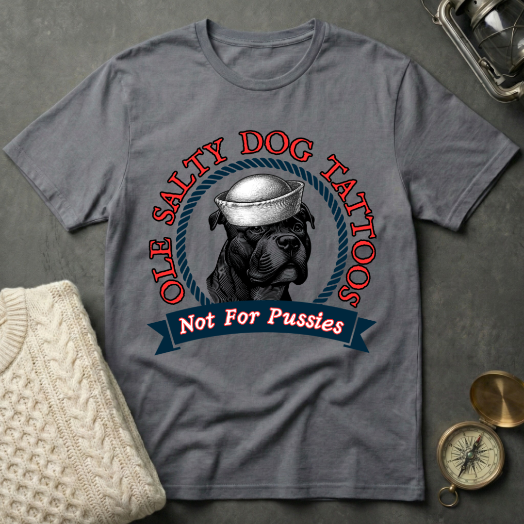 Ole Salty Dog Tattoos T-Shirt