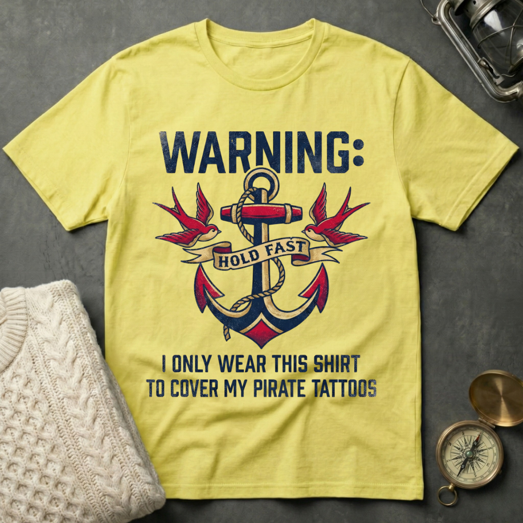Pirate Tattoo Cover Shirt T-Shirt