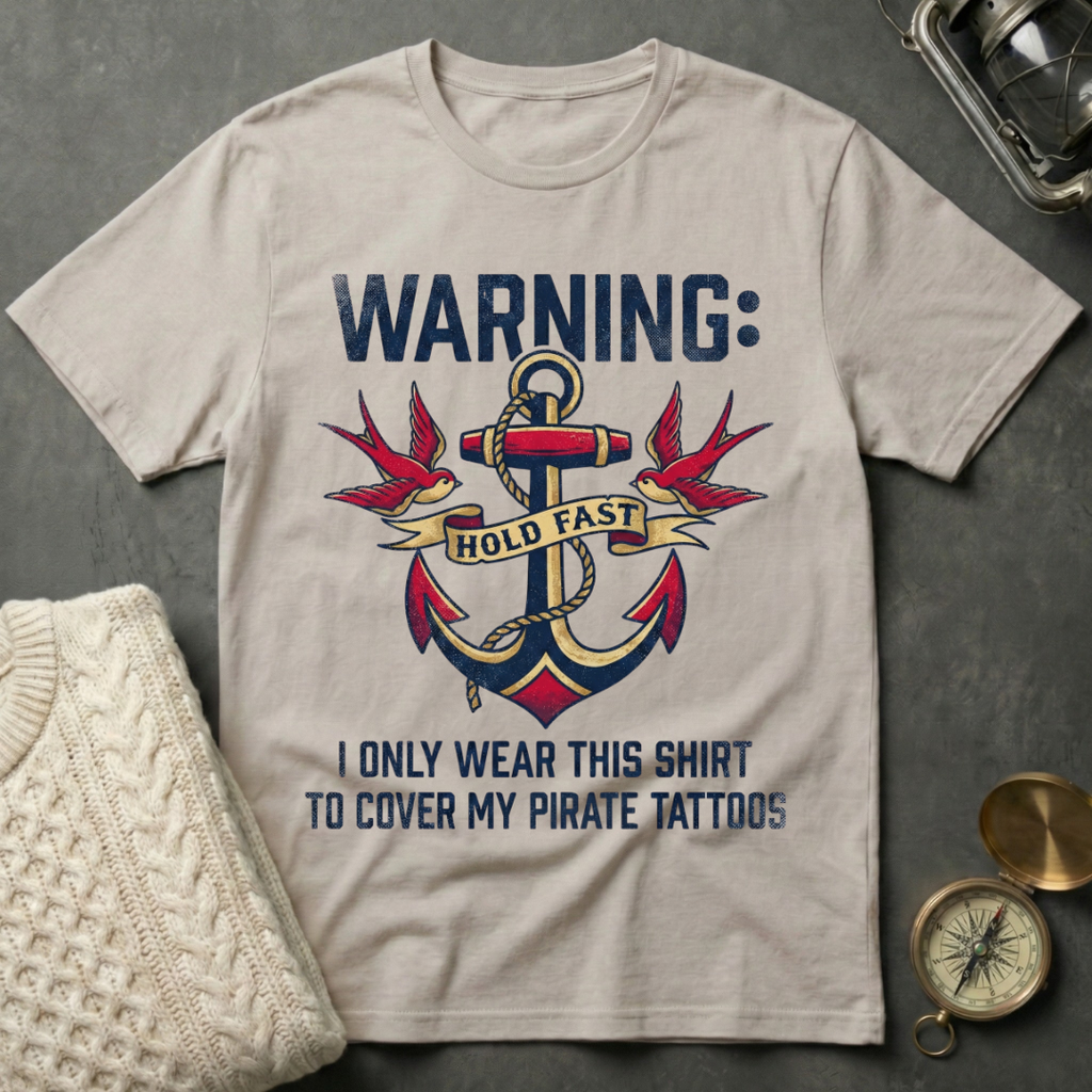 Pirate Tattoo Cover Shirt T-Shirt