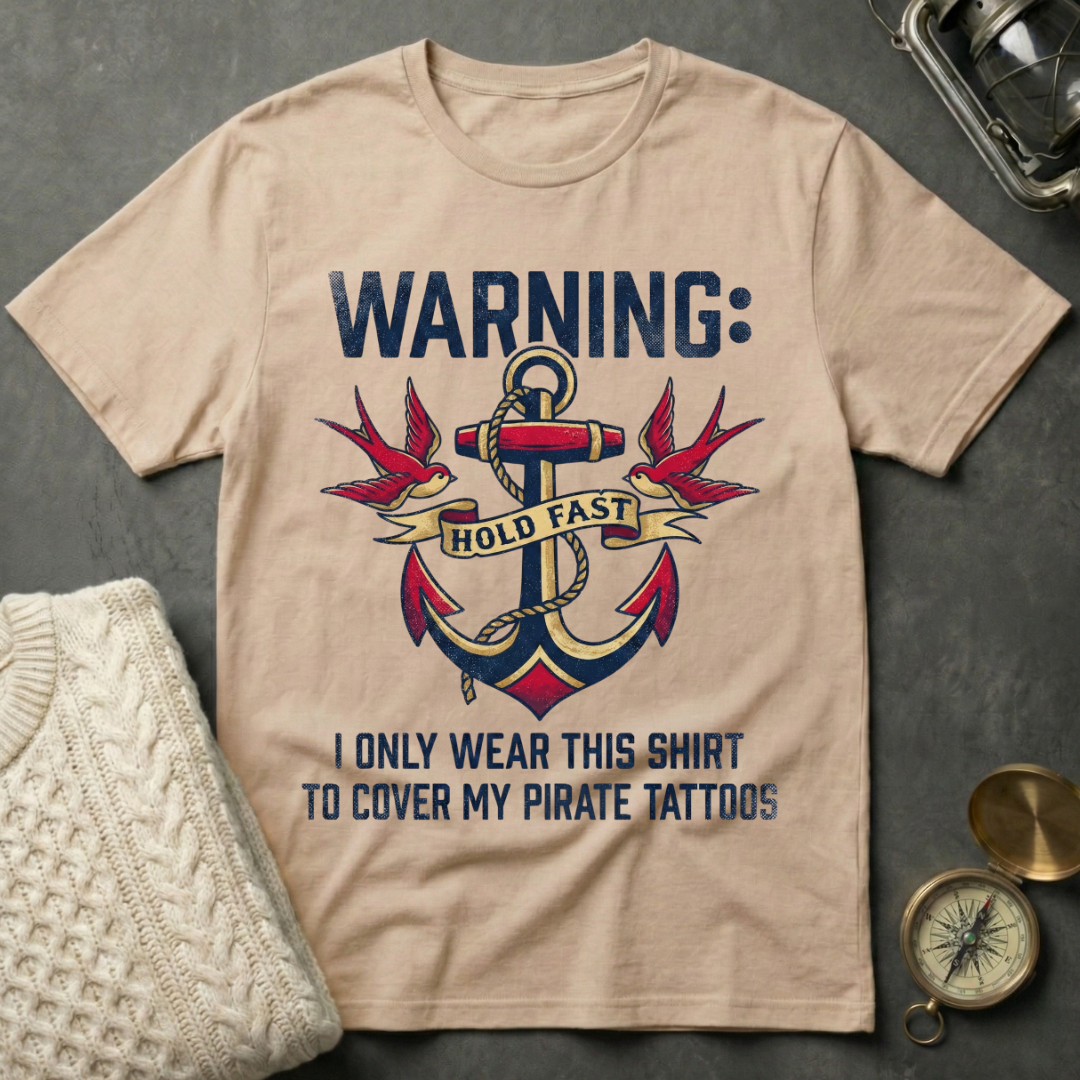 Pirate Tattoo Cover Shirt T-Shirt