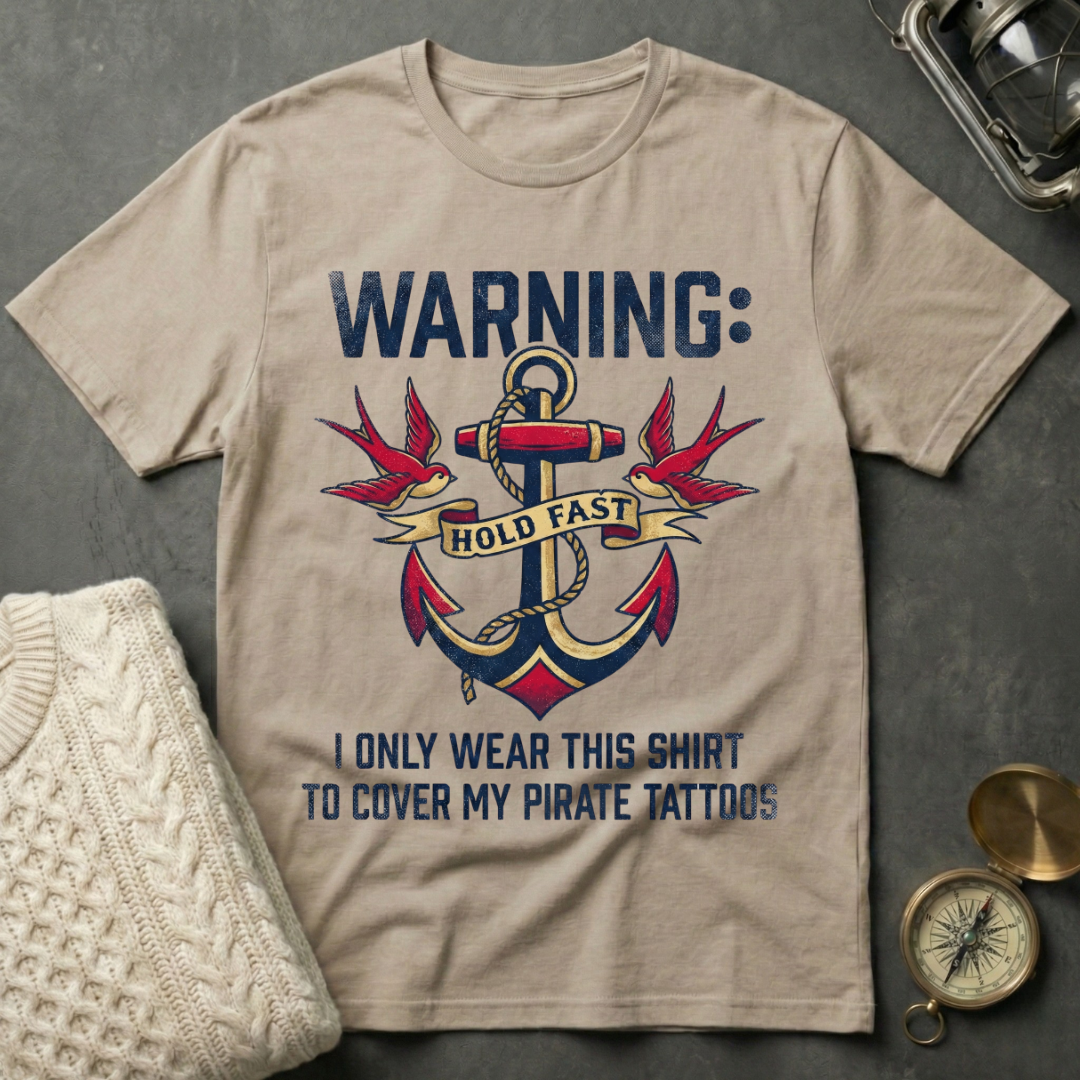 Pirate Tattoo Cover Shirt T-Shirt