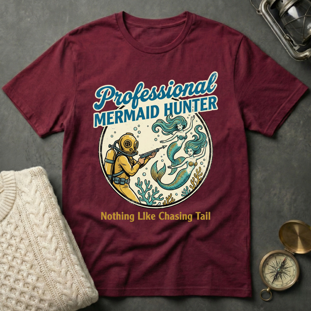 Professional Mermaid Hunter T-Shirt