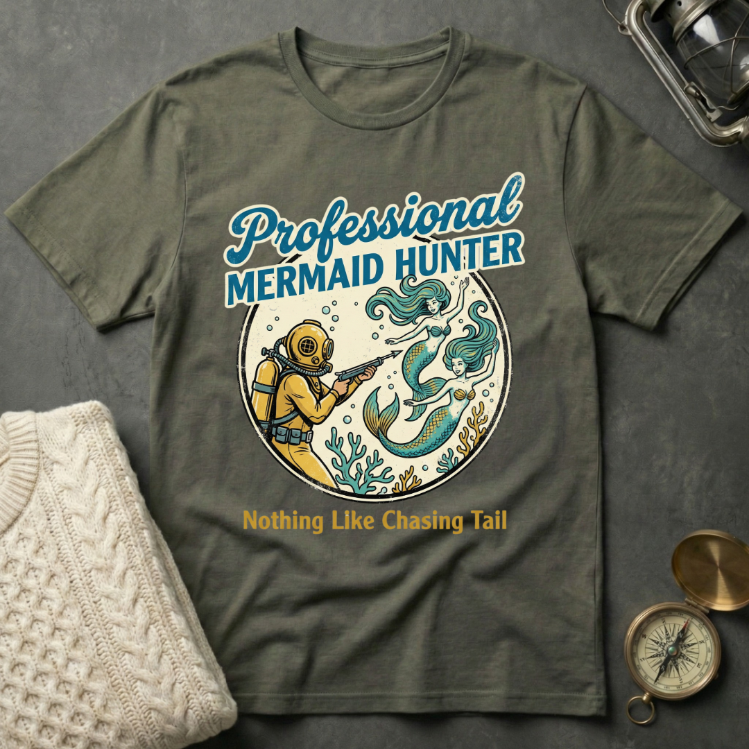 Professional Mermaid Hunter T-Shirt