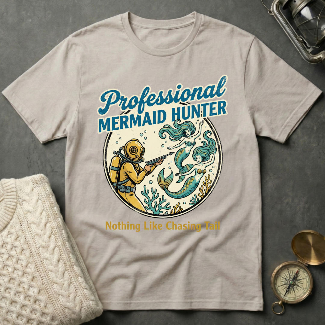 Professional Mermaid Hunter T-Shirt