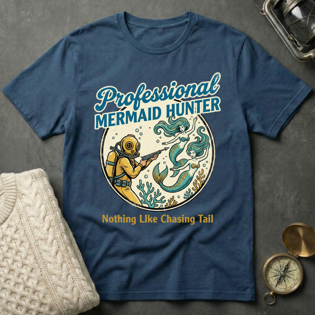 Professional Mermaid Hunter T-Shirt