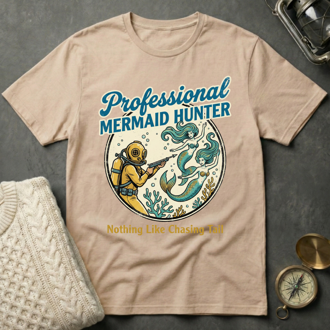 Professional Mermaid Hunter T-Shirt