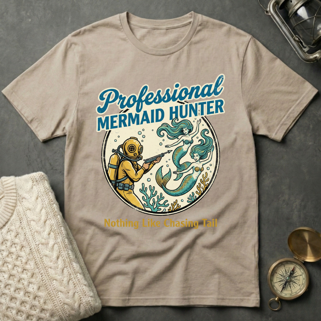 Professional Mermaid Hunter T-Shirt