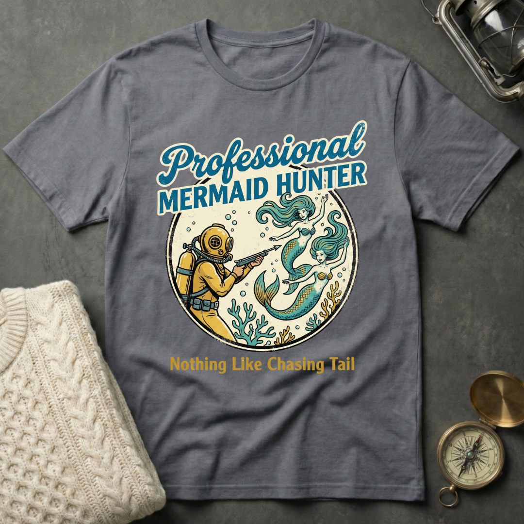 Professional Mermaid Hunter T-Shirt