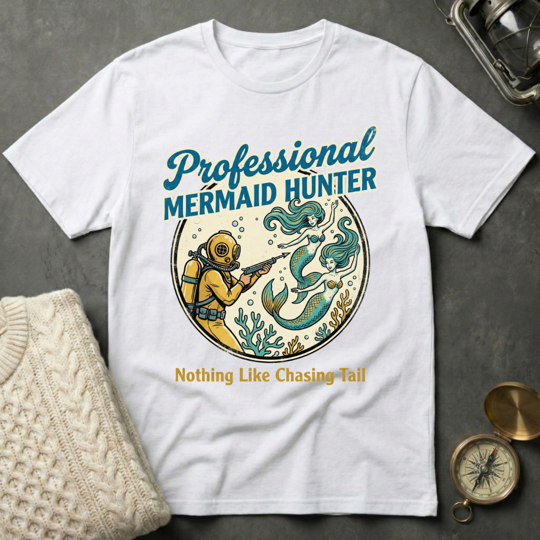 Professional Mermaid Hunter T-Shirt
