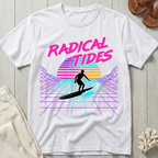 Radical Tides - 90s Computer Retro T-Shirt