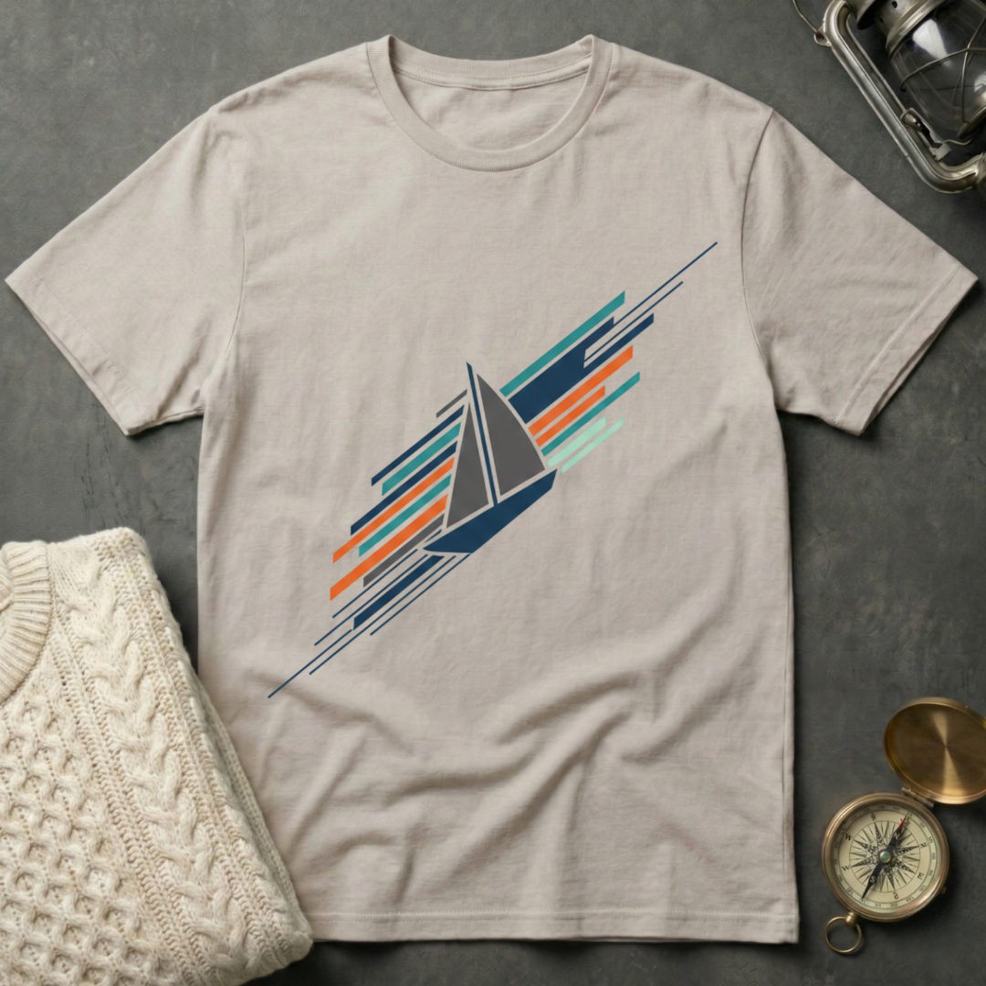 Sailboat - On Edge T-Shirt