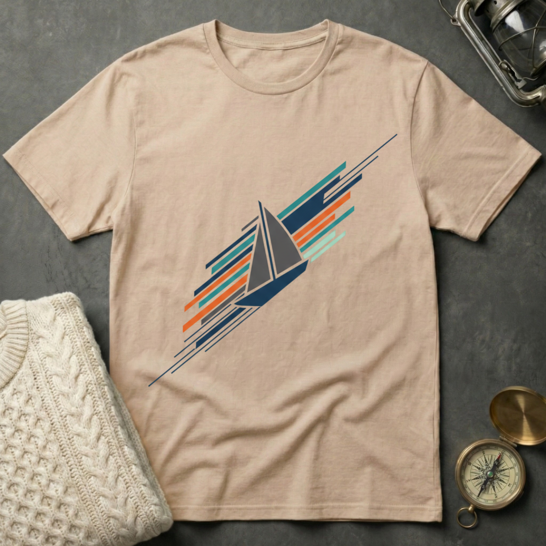 Sailboat - On Edge T-Shirt
