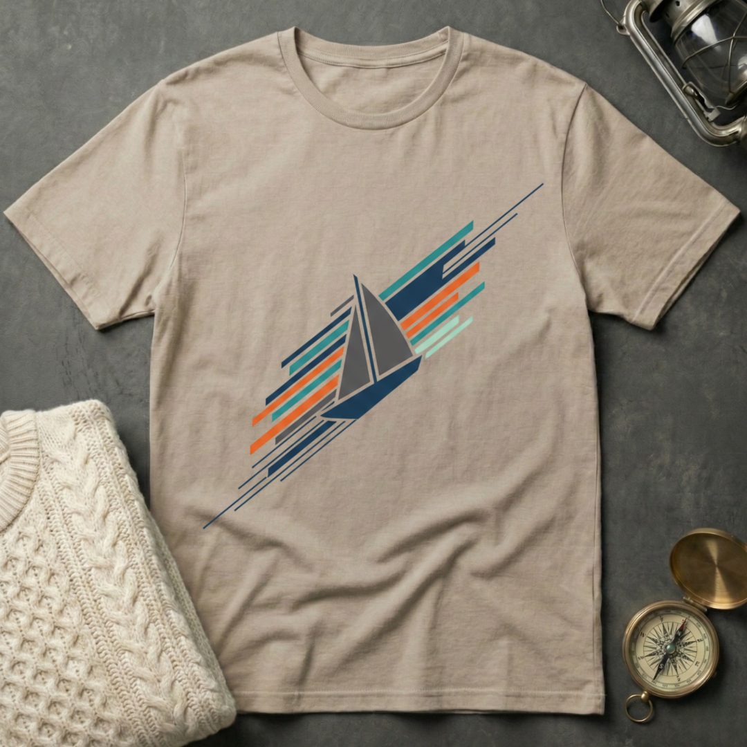 Sailboat - On Edge T-Shirt