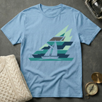 Sailboat - Shadowed T-Shirt