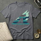 Sailboat - Shadowed T-Shirt