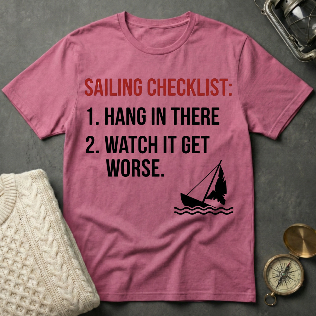 Sailing Checklist T-Shirt