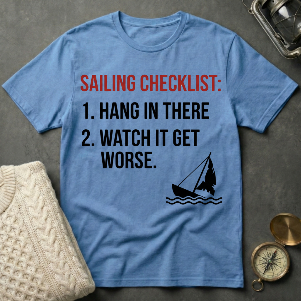 Sailing Checklist T-Shirt