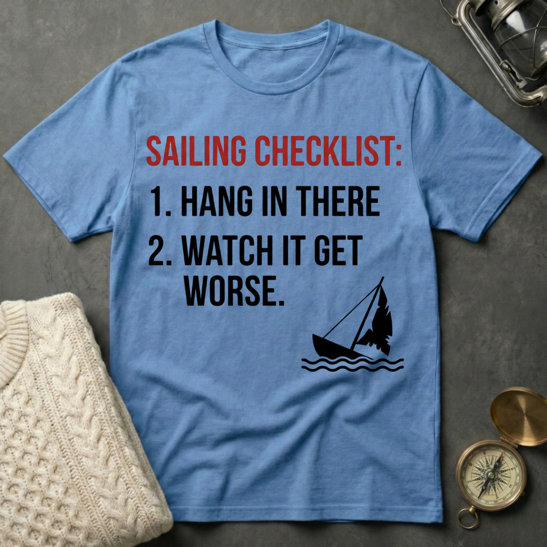 Sailing Checklist T-Shirt