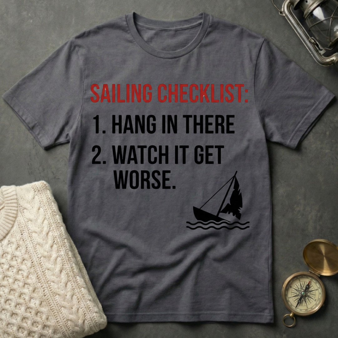 Sailing Checklist T-Shirt