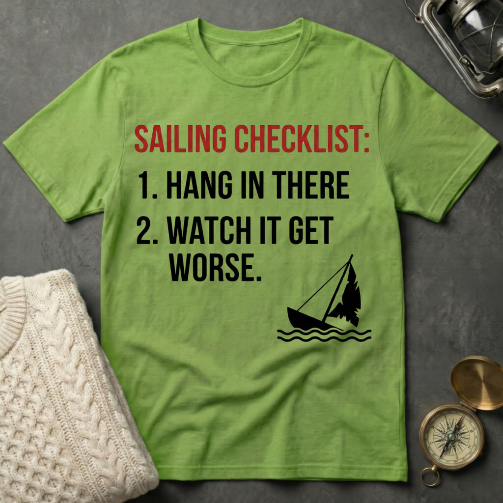 Sailing Checklist T-Shirt