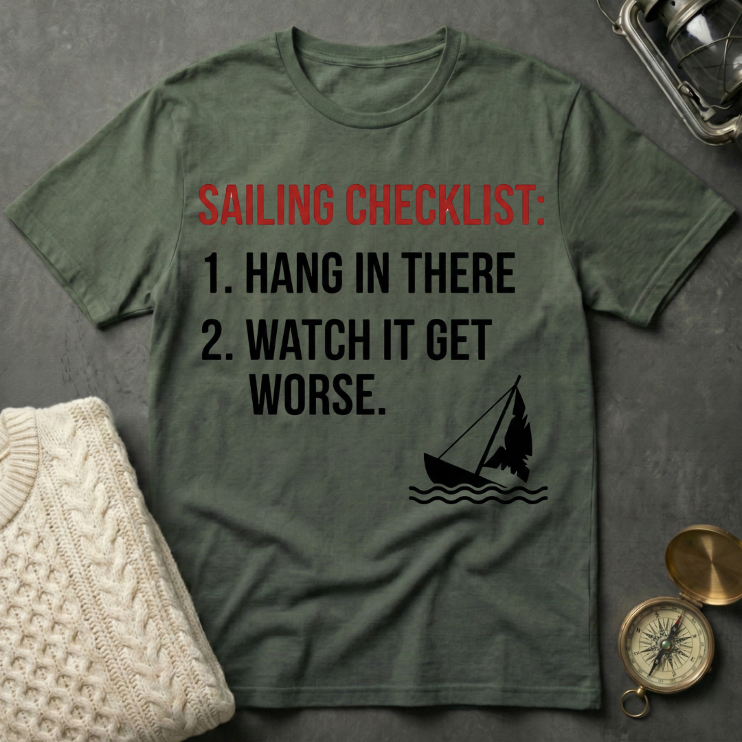 Sailing Checklist T-Shirt