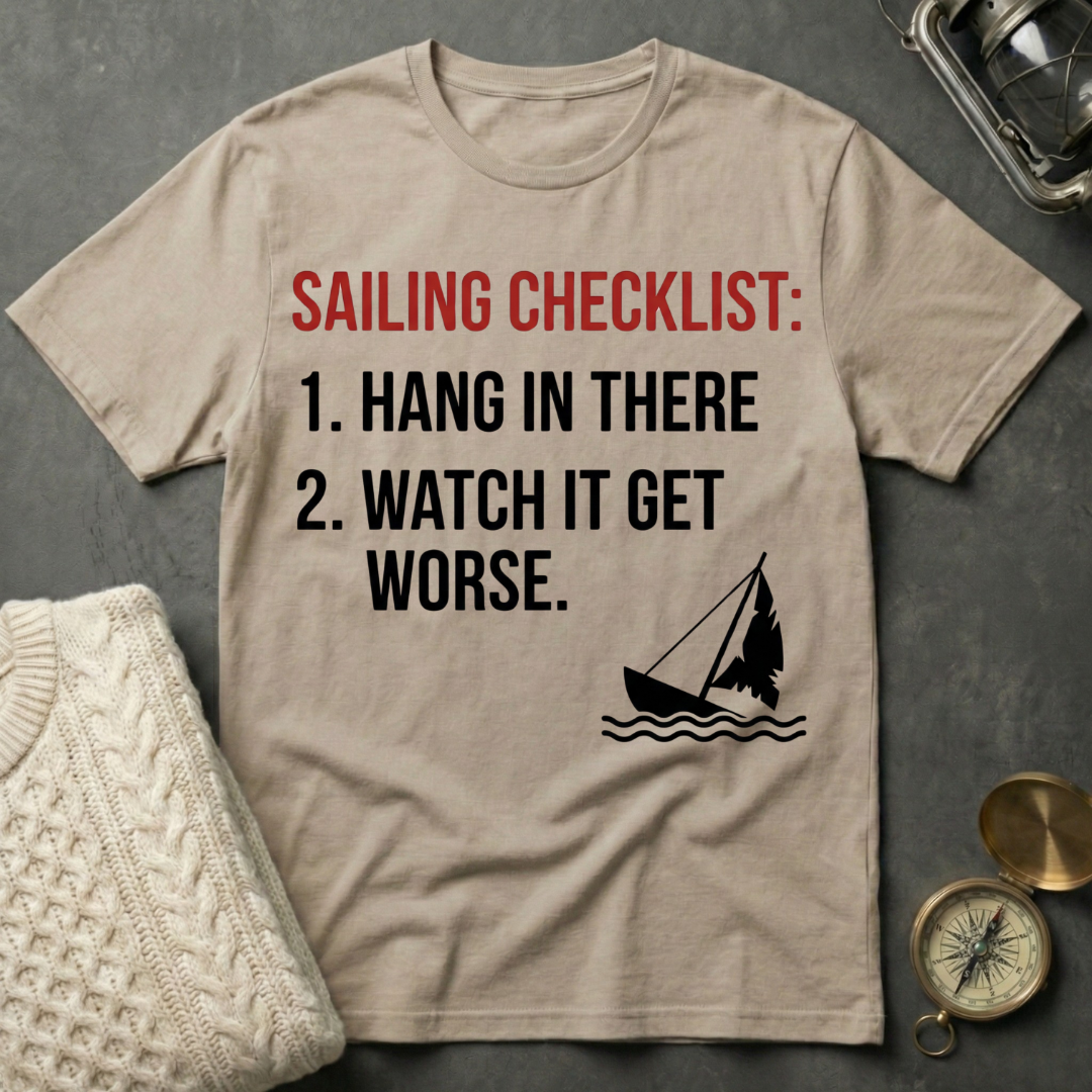 Sailing Checklist T-Shirt