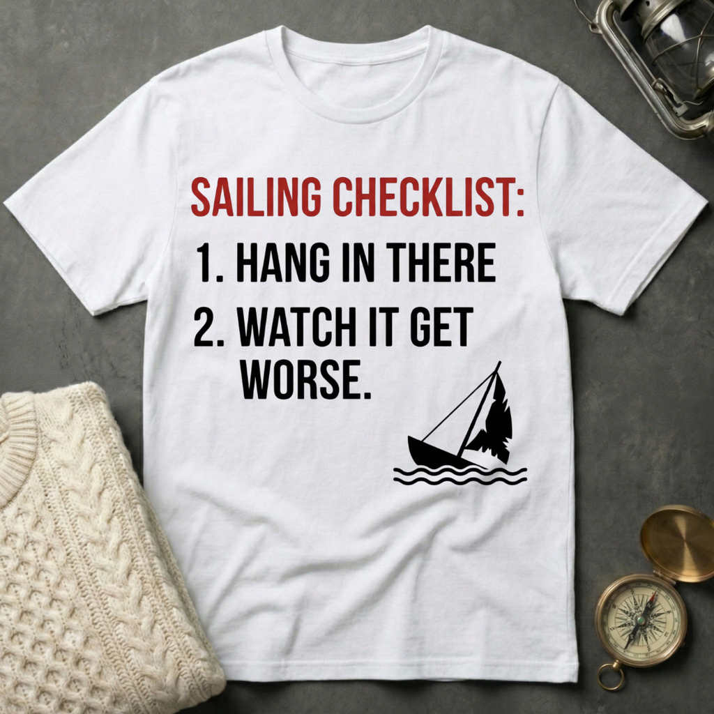 Sailing Checklist T-Shirt