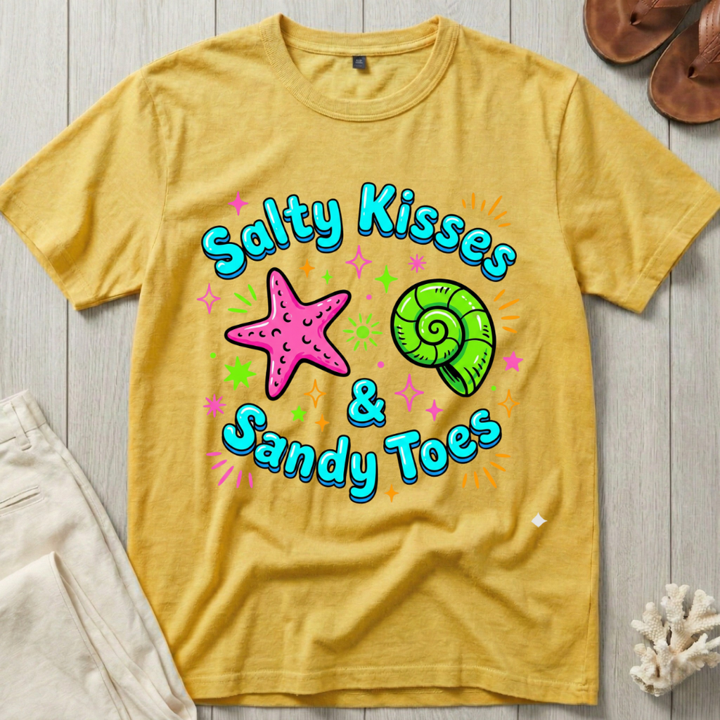 Salty Kisses & Sandy Toes T-Shirt
