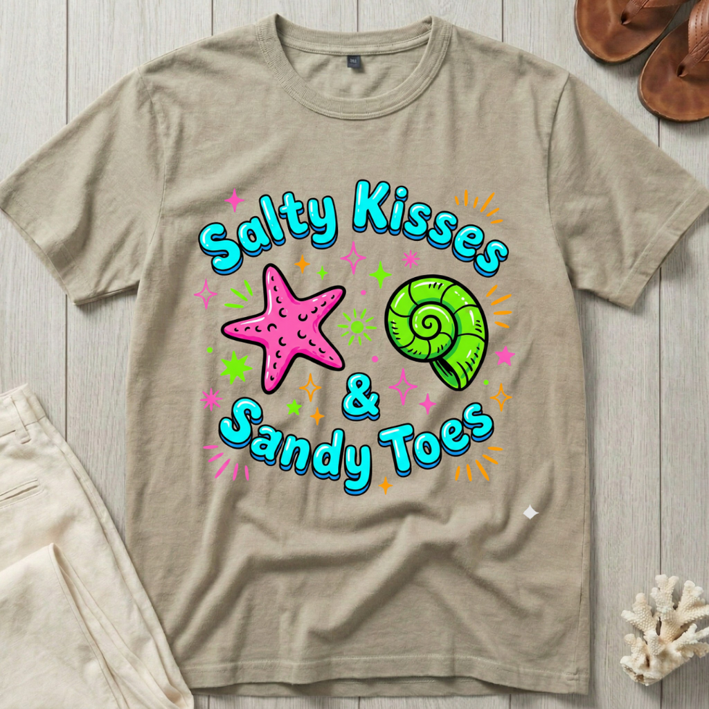 Salty Kisses & Sandy Toes T-Shirt