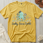Salty Since Birth Octopus T-Shirt