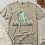 Salty Since Birth Octopus T-Shirt