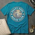 Salty Soul Beach Club - Faded T-Shirt