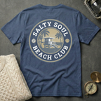 Salty Soul Beach Club - Faded T-Shirt