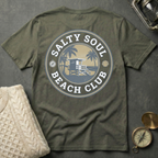 Salty Soul Beach Club - Faded T-Shirt