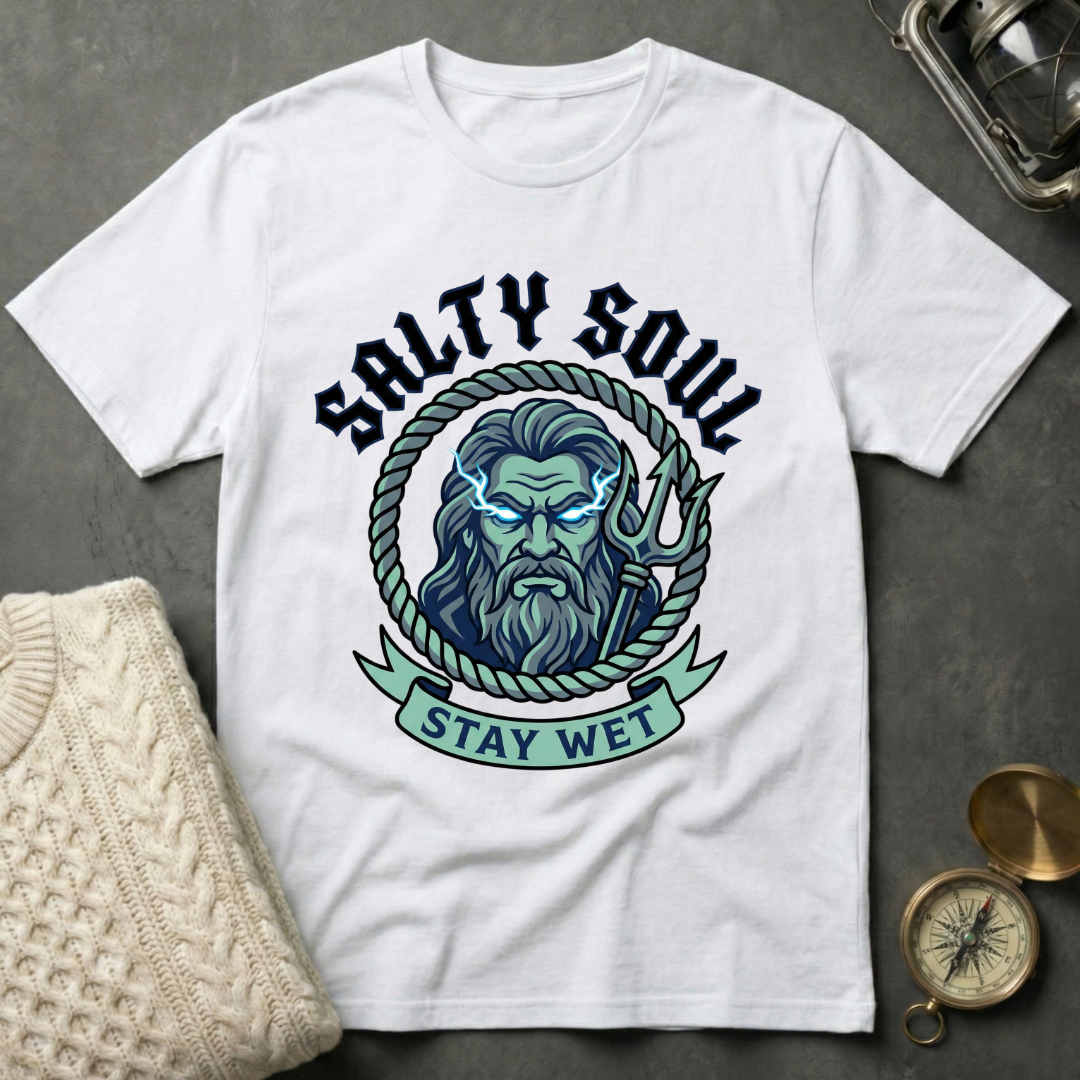 Salty Soul · Stay Wet T-Shirt