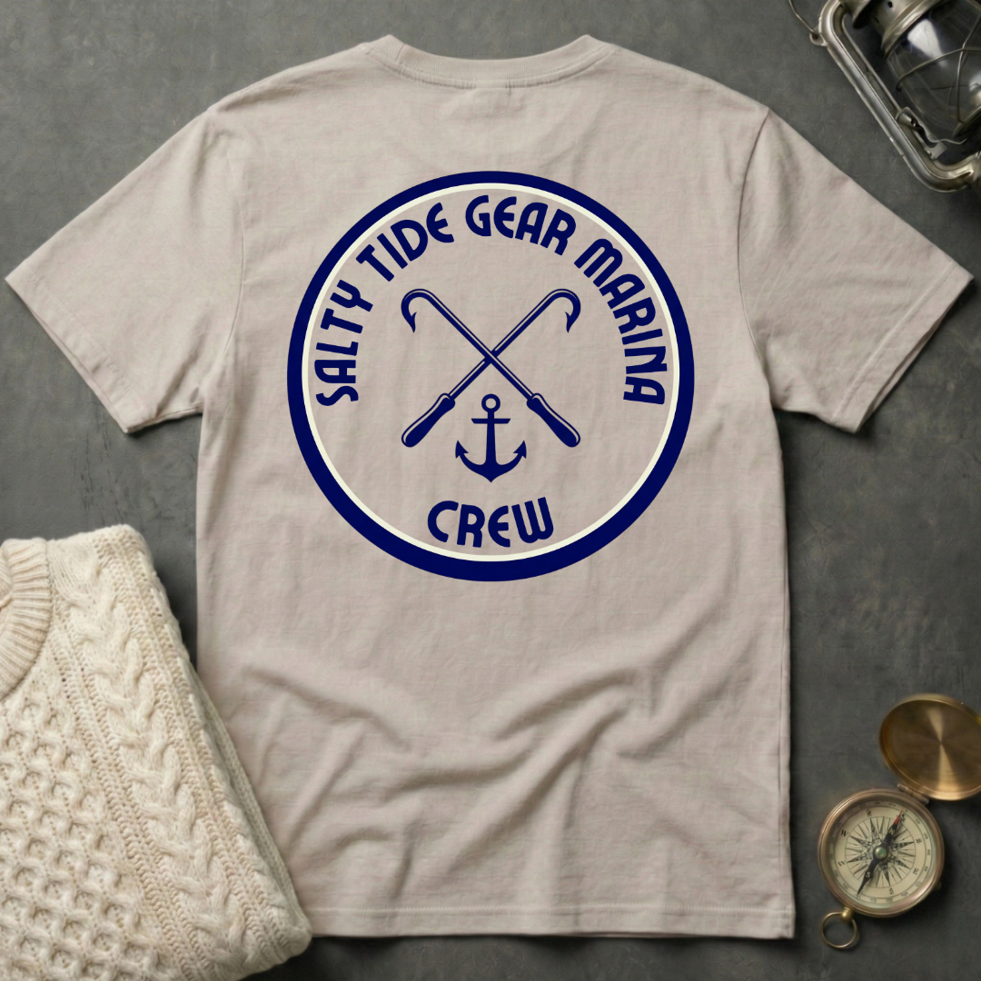 Salty Tide Gear Marina Crew T-Shirt