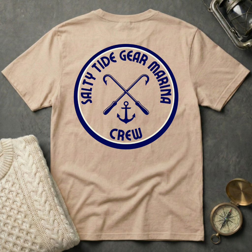 Salty Tide Gear Marina Crew T-Shirt