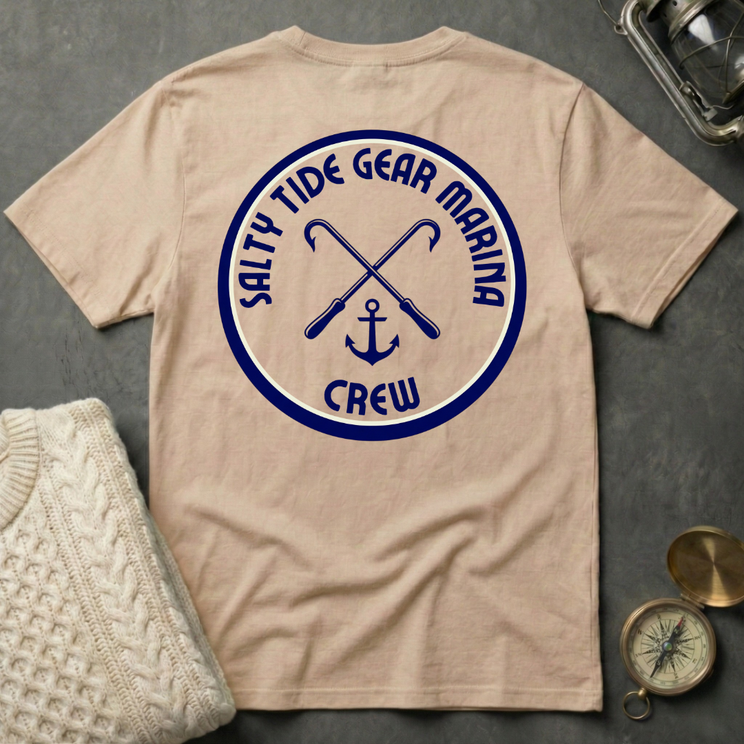 Salty Tide Gear Marina Crew T-Shirt