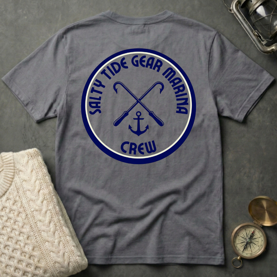 Salty Tide Gear Marina Crew T-Shirt