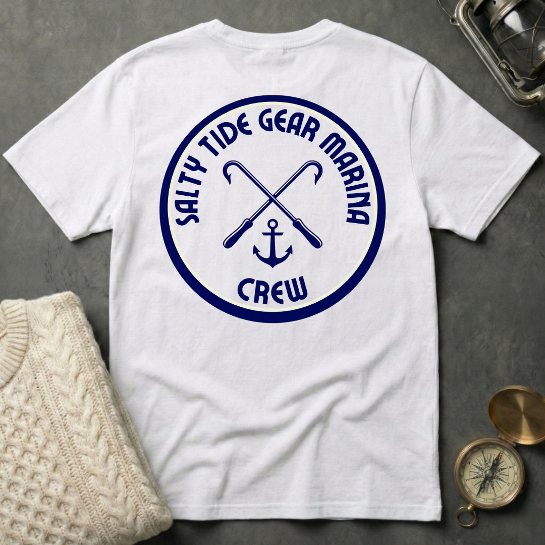 Salty Tide Gear Marina Crew T-Shirt