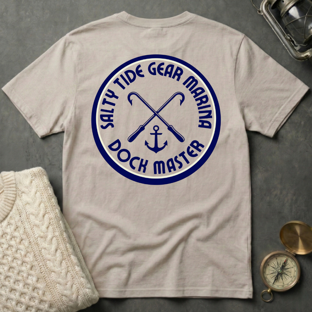 Salty Tide Gear Marina Dock Master T-Shirt